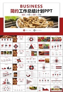 精美核桃种植产业总结计划ppt