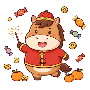 萌马贺岁糖果相伴迎新春