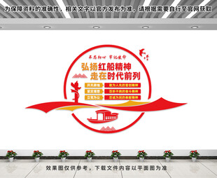 红船精神文化墙