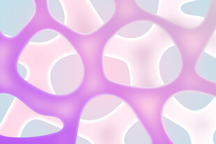 梦幻渐变几何图案矢量背景