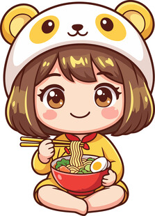 熊帽女孩的幸福拉面时光