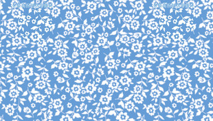 蓝白碎花图案背景