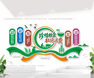 食堂文化形象墙