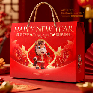 新年礼盒 年货包装