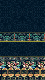 民族风精美刺绣图案纹理