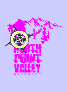 粉色山谷朋克风插画