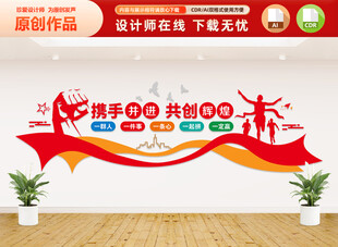 企业标语文化墙