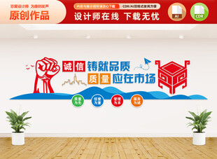 企业标语文化墙