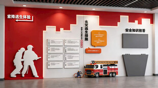 消防火灾文化墙