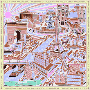 世界地标建筑插画风景