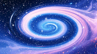 梦幻漩涡星空