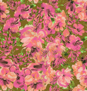 粉色花卉图案纹理背景