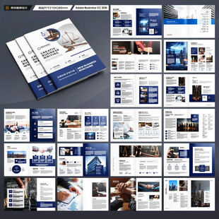 律师事务所画册版式设计