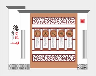 德育文化宣传栏