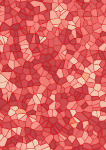 红色碎块纹理背景图案