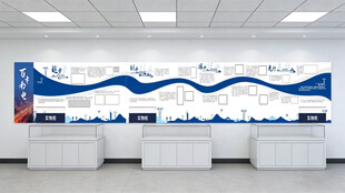 电网历程文化墙