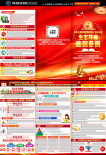 生态环境监测条例折页