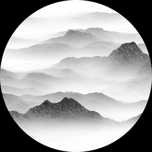 水墨山水意境图