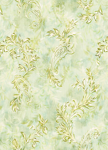 淡绿色植物花纹背景图案