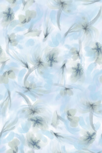 梦幻蓝调蒲公英背景图