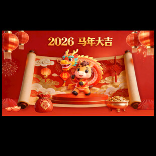 2026马年海报