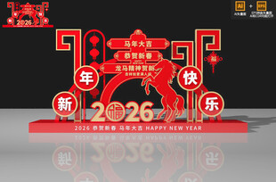 2026马年春节美陈