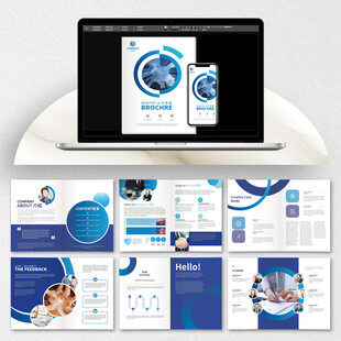 公司画册cdr设计模板