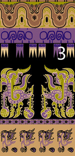 传统民族风图案装饰元素