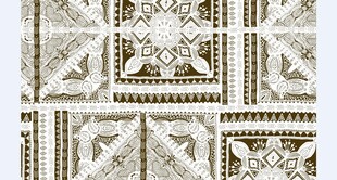 大牌民族方巾腰果