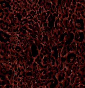 暗红色豹纹纹理图案