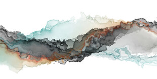 水墨抽象山水纹理背景图