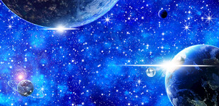 梦幻璀璨的浩瀚星空