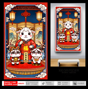 2026国潮插画作品