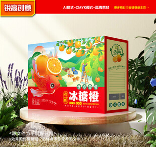 橙子包装 沃柑礼盒