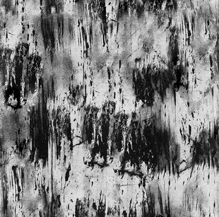 黑白水墨风抽象纹理背景印花