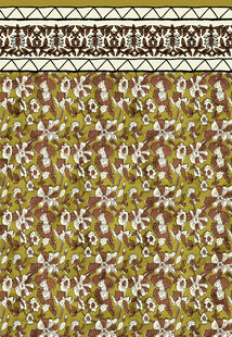 复古碎花图案纹理背景印花