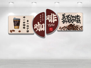 咖啡文化墙