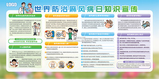 世界防治麻风病日宣传栏