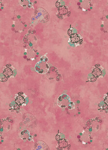 粉色底闪烁宝石图案纹理