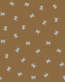 棕色底白色飞鸟图案纹理