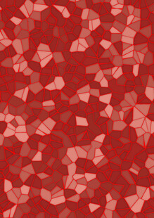 红色几何碎片纹理背景