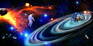 旋涡星空背景