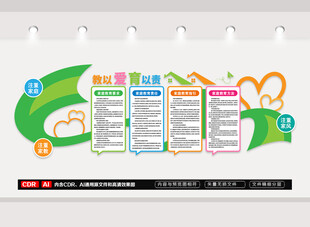 家庭教育文化墙