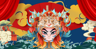 京剧脸谱传统艺术之美