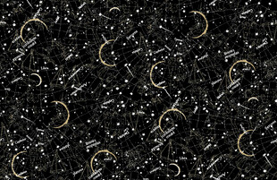 星空月亮图案精美纹理