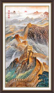 长城玄关装饰画