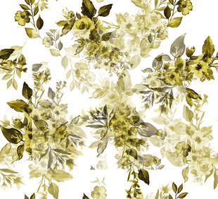 清新花卉图案背景图