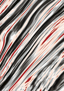 黑白红交织抽象纹理图案