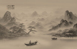 新中式意境山水