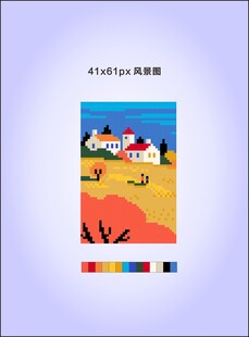 简约风景手机壁纸设计像素